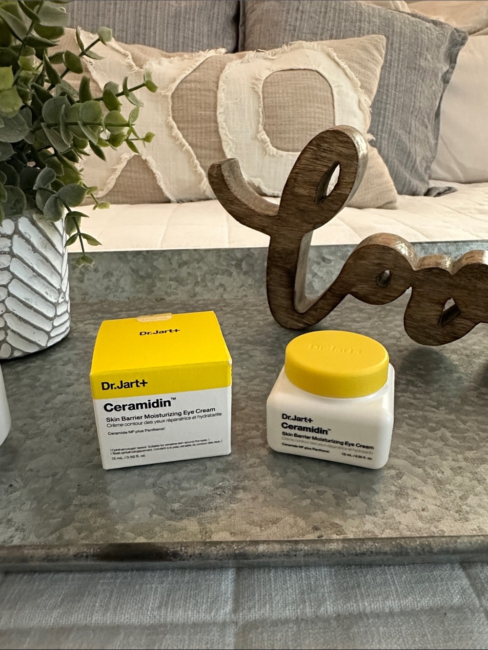 Ceramidin Skin Barrier Moisturizing Eye Cream - Dr. Jart + BNIB